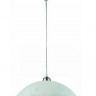 Потолочный подвесной светильник под лампу 1хЕ27 230V 60 Watt. Металл, стекло. D - 35 или 45см,Нобщ. - 180см