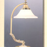 Настольная лампа цвет арматуры матовое золото под лампу 1xЕ27 60W