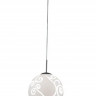 Подвесной светильник в форме шара под лампу 1хЕ27 230V max 60 Watt. Металл, стекло. D - 30см, Hобщ. - 180см.