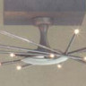 Настенно потолочный светильник цвет арматуры хром под лампу G4 10W