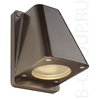 Светильники для фасадов, цвет: бронзовый, под лампу GU10 230 V max 50 Watt, IP 44