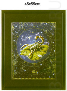 Fibo картина знак зодиака Скорпион
