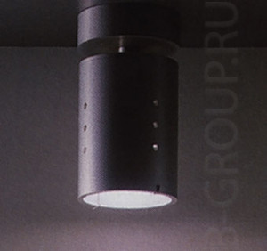 Светильник потолочный цвет плафона алюминий под лампу 1xQPAR16 50W