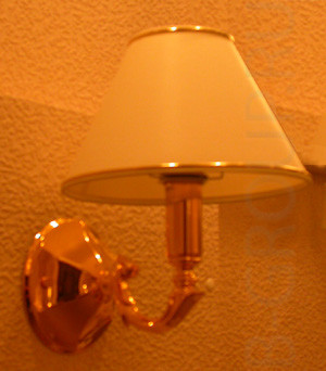 Светильник 1 ламповый арматура позолота в 24 карата под лампу 1хЕ14 40W