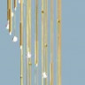 Люстра для лестниц Orion 220-SA DLU 2345/60/18/3,4m gold