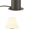Уличная настольная лампа SLVbyMARBEL, цвет антрацит, цоколь Е27, макс. 15W, класс защиты IP44