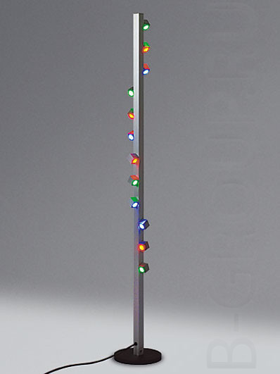 Светильники напольные торшеры на основе светодиодов, прессованный алюминий под лампу 12xLED IP20