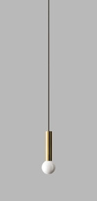 Светильник подвесной арматура латунь под лампу 1x G95 100W