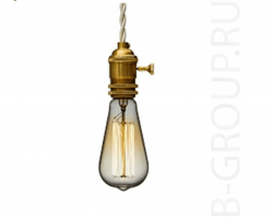 Лампа Estelia Vintage Phantom E27 Golden 40W