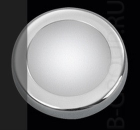Круглый встраиваемый светильник для подсветки ступенек, цвет арматуры на выбор