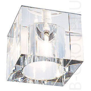 Светильники потолочные встраиваемые YUDI светильник встраиваемый для лампы G6,35 35Вт макс., стекло прозрачное