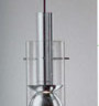 Светильник подвесной цвет арматуры алюминий цвет стекла прозрачный под лампу 1xE27 QT32 150W