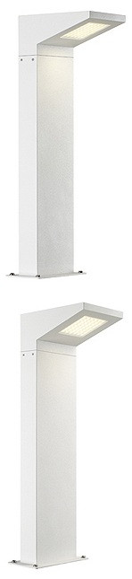 Прямоугольный светодиодный уличный светильник SLVbyMARBEL, цвет белый, материал алюминий, класс защиты IP44