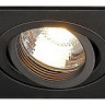 Встраиваемый квадратный светильник NEW TRIA MR16 SQUARE PLT, матовый черный
