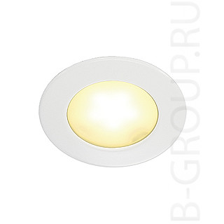 Светодиодный потолочный светильник, DL 126 LED, круглые, белые, 3W LED, теплый белый, 12V