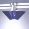 Купить светильник Zumtobel для крепления на токовую шину, стекло синее под лампу 1xQT10 20W.