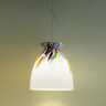 Светильник подвесной из мурановского стекла под лампу 1хЕ27 150W.