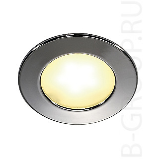 Светодиодные потолочные светильники, DL 126 LED, круглый, хром, 3W LED, теплый белый, 12V