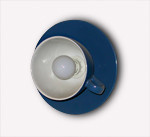 Декоративная чашка цвет синий