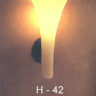 Бра Мурано - светильник настенный Contessina P цвет арматуры графит стекло Мурано под лампу 1xE27 100W