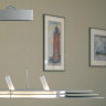Светильник POSEIDON над столом арматура матовый хром никель под лампу 3xGY6 35 50W