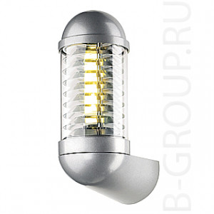 Уличные бра , цвет: серебристо серый, под лампу TC-D compact fluorescent bulb 18 Watt, IP 54