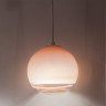 подвесной светильник GLASSBURG  LINZA S1 WHITE CORD/WHITE/PINK LINZA