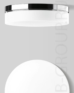Настенные и потолочные светильники под люминесцентные лампы, галогенные лампы и лампы с резьбовым цоколем Е 27, класс защиты IP 44, цвет хром, белый, нержавеющая сталь Lamp