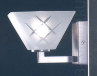 Светильник настенный цвет арматуры никель матовый под лампу 1хG9 60W