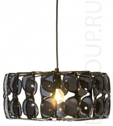 Дизайнерские подвесные светильники R&S black для магазинов или салонов красоты с использованием солнцезащитных очков