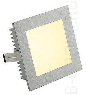 Встраиваемый светильник FLAT FRAME, BASIC, серебристый