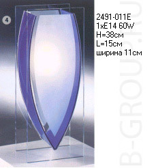 Настольная лампа для детейплафон стекло белое голубое под лампу E14 60W