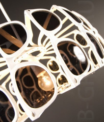 Дизайнерские светильники R&S white с использованием солнцезащитных очков