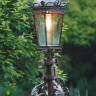 Светильник уличный цвет арматуры патина под лампу 1xE27 100W. H - 1140,D - 420