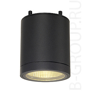 Светильники накладные светодиодныеENOLA_C OUT CL ceiling lamp, round, anthracite, 9W LED, 3000K, 35&deg;