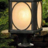 Светильник для улицы цвет арматуры натуральное железо под лампу 1xE27 75W. H - 690