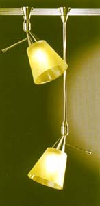 Прожектор для токовых шин плафон цвет матовый зеленый под лампу GY6 35 50W цвет золото