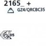 Светильник встроенный цвет арматуры хром под лампу 1xQR CB35 GZ4 35W