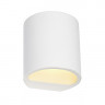 Настенные светильники из гипса GL 104 ROUND светильник настенный для лампы G9 42Вт макс., белый гипс