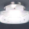 Светильник потолочный арматура никель матовый под лампу 1хQT DE 150W