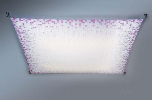 Светильник из ткани под энергосберегающие лампы 4х18W (G13) или 4x36W (2G11) Veroca2 Print