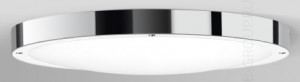 Потолочные и настенные светильники для люминесцентных ламп, класс защиты IP 65, цвет полированный алюминий, белый