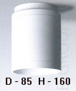 Светильник накладной цвет арматуры графит под лампу 1xQT18 60W IP 54