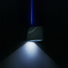 Светодиодные уличные браTENDA LED светильник настенный IP44 с 2-мя PowerLED по 4.2Вт, алюминий / LED белый/синий