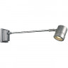 Уличные бра в стиле hi-tech , цвет: серебристо серый, под лампу GU10 230 V max 50 Watt, IP 55