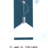 Светильник потолочный цвет арматуры титан под лампу 1хЕ27 75W
