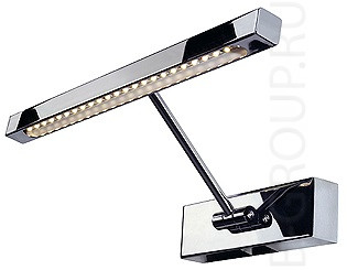 Светильник настенный, подсветка для картин POSTERLIGHT LED STRIP светильник с 24 белыми теплыми LED, хром