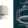 Светильник настенный цвет арматуры матовое серебро под лампу 2хTC D G24d 3 26W