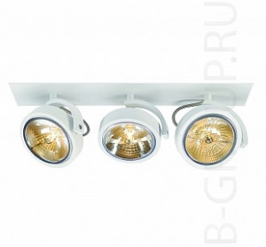 Встраиваемые светильникиKALU RECESSED 3 светильник встраиваемый для 3-х ламп QRB111 50Вт макс., текстурный белый
