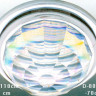Светильник Испания, встраиваемый цвет арматуры хром Strass под лампу GY5 3 50W